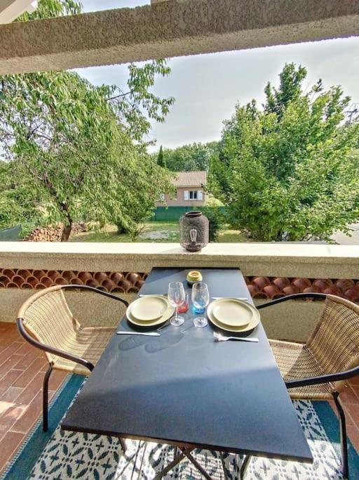 Appartamento Les Penates Du Pastel - Jardin & Terrasse Villefranche-de-Lauragais Esterno foto
