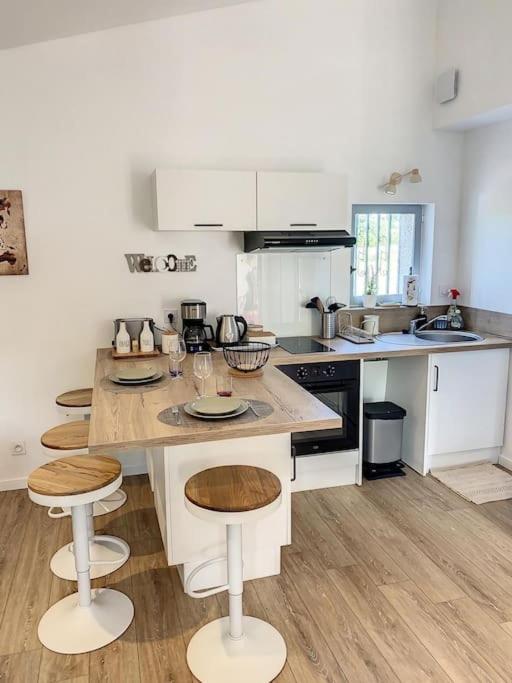 Appartamento Les Penates Du Pastel - Jardin & Terrasse Villefranche-de-Lauragais Esterno foto